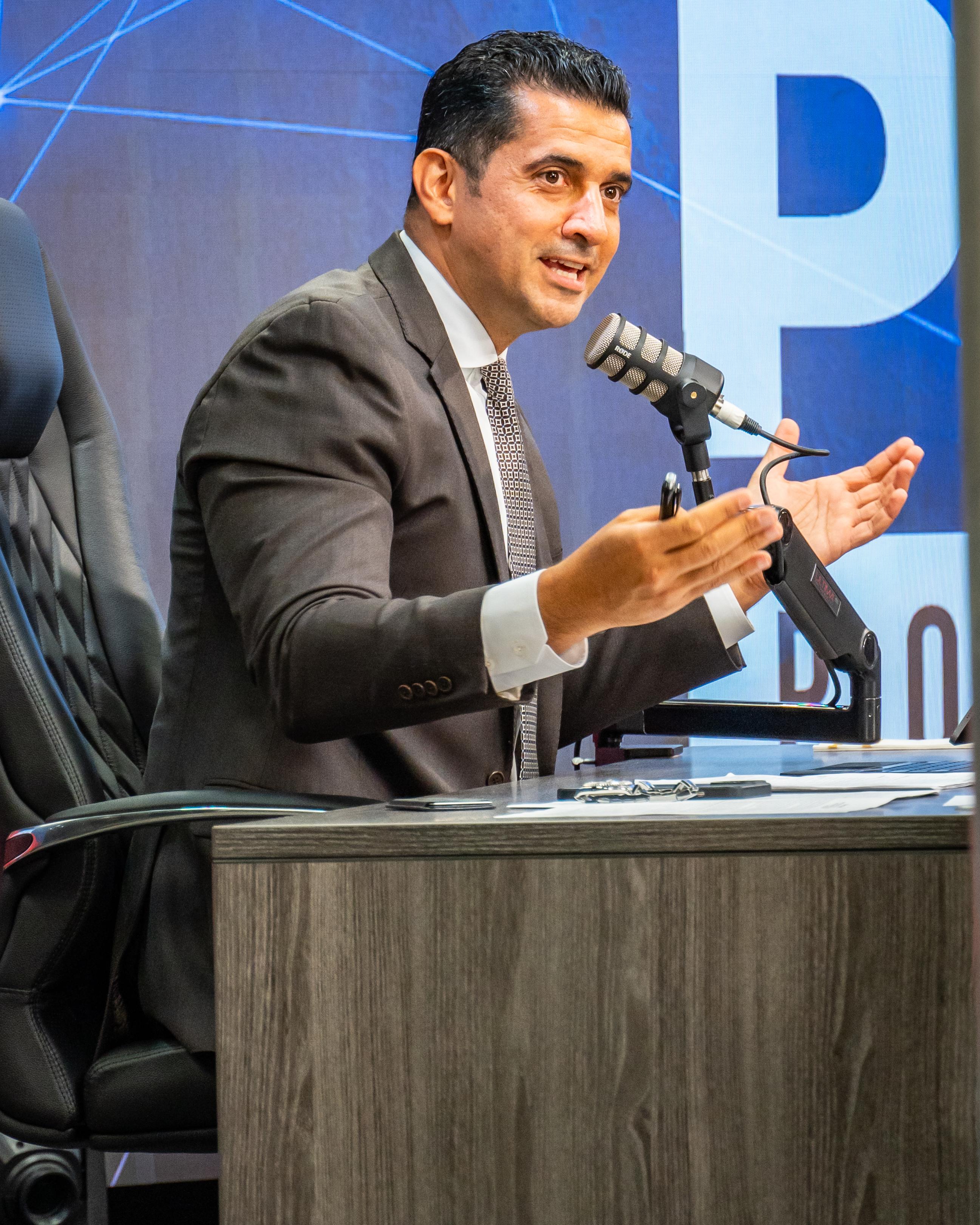 Corporate event photography — Patrick Bet-David at PBD Podcast