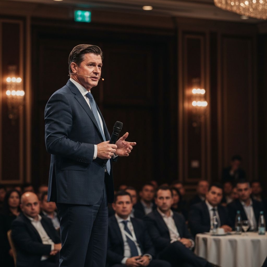 Corporate event coverage