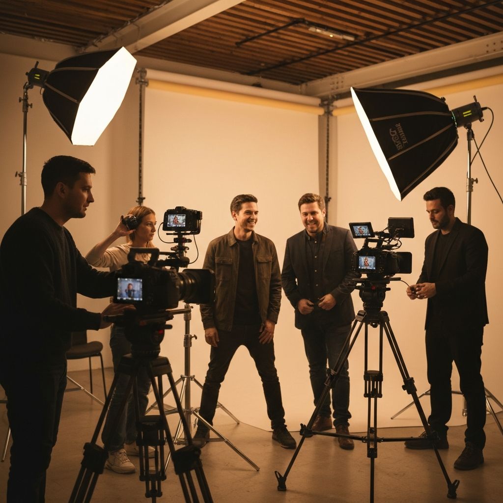 YouTube content production setup